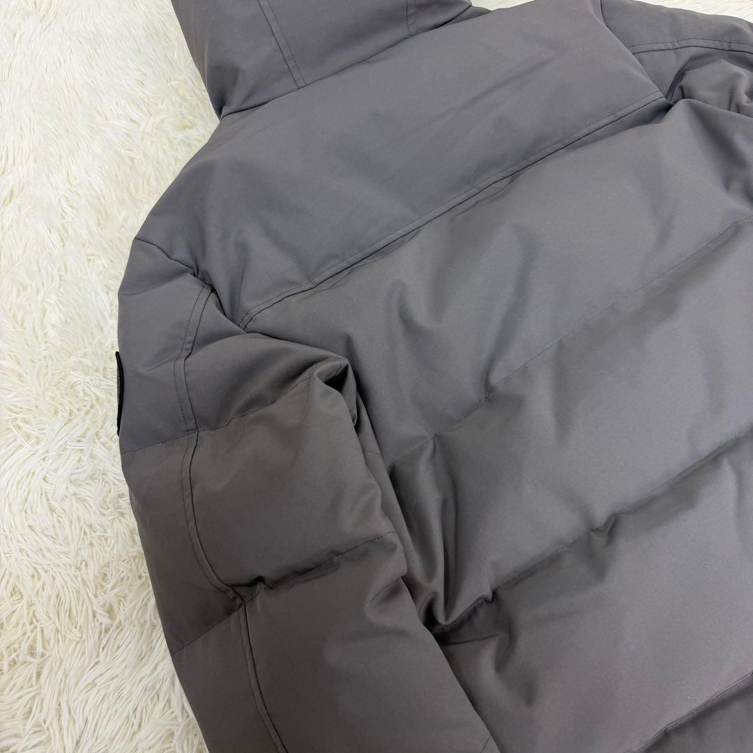 【現行品/美品】カナダグース マクミランパーカ ブラックレーベル グレー M