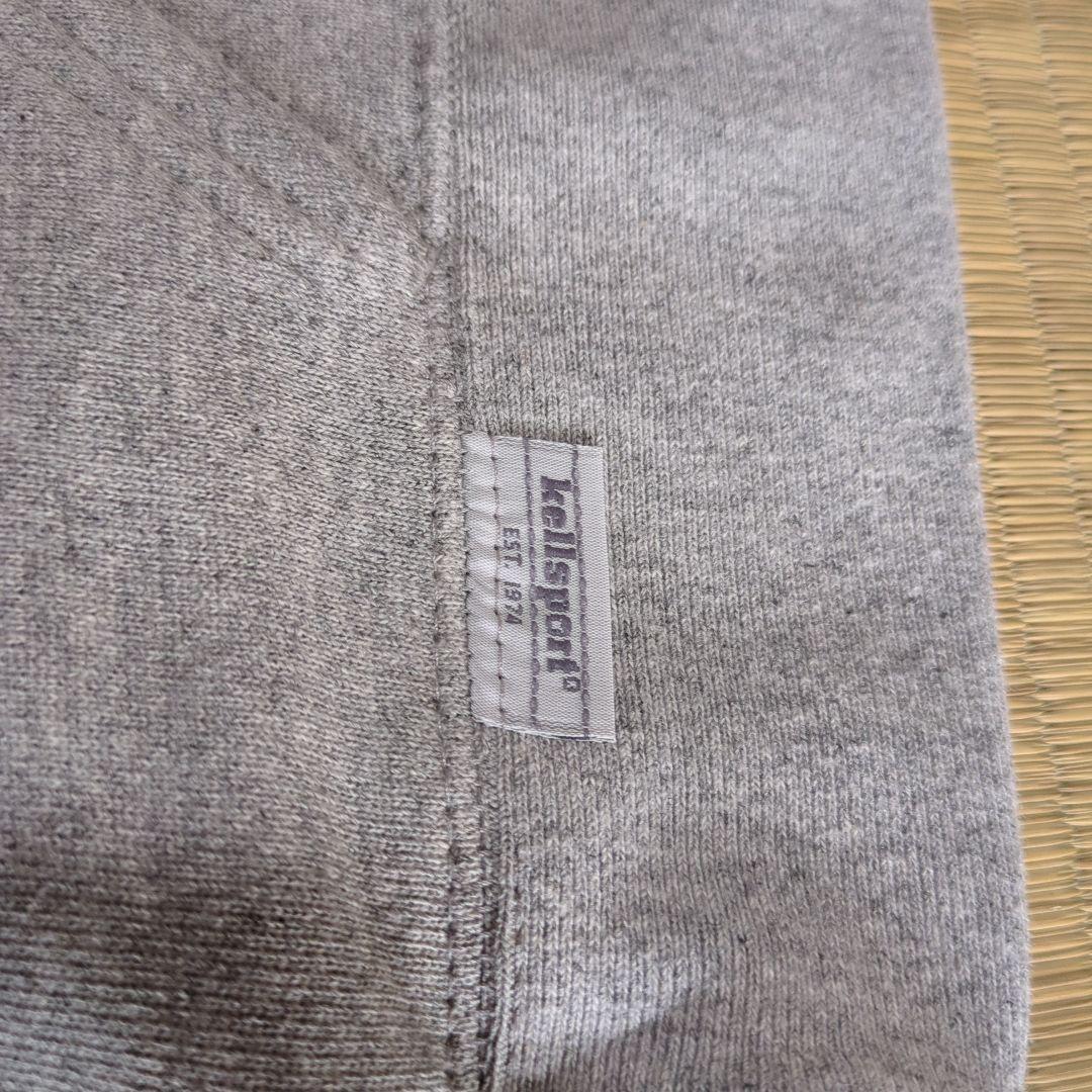 新品　Kellsport フード付きグレー スウェット USA製