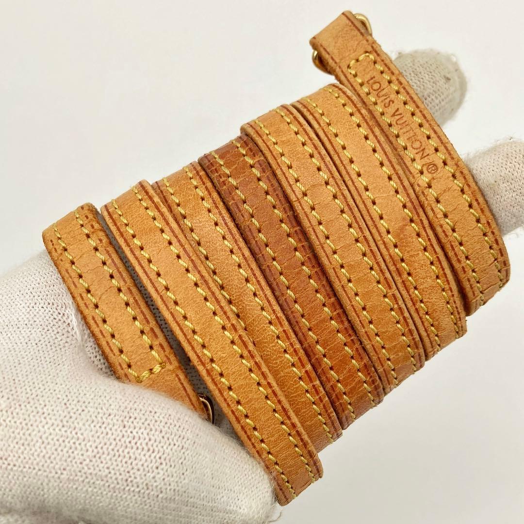 ルイヴィトン ショルダーストラップ ベルト 肩紐 レザー ヌメ革 バッグ