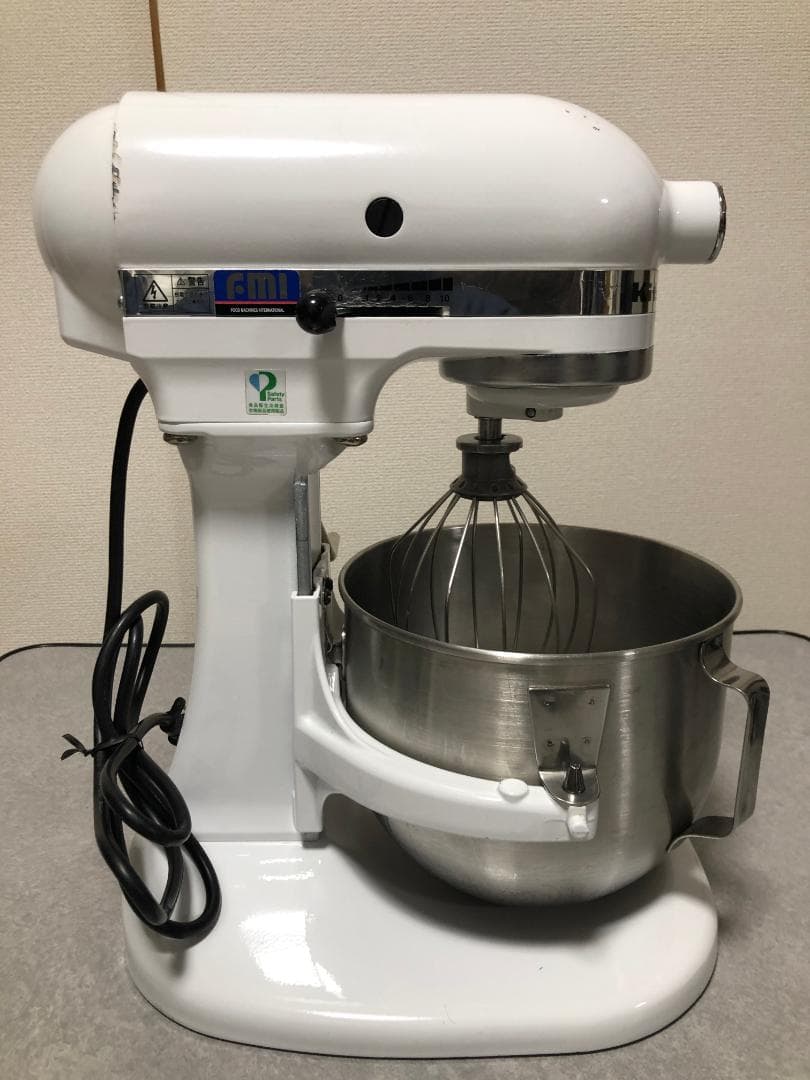 【FMI正規品】キッチンエイド スタンドミキサー KSM5 ホワイト