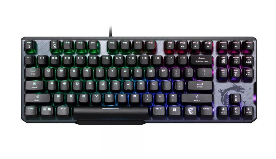 新品 MSI GK50 赤軸リニアメカニカル キーボード 日本語配列