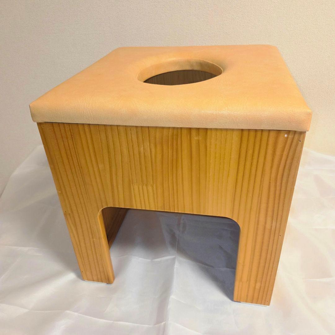 美品【温活】 よもぎ蒸し椅子　チェア　蓬　イス