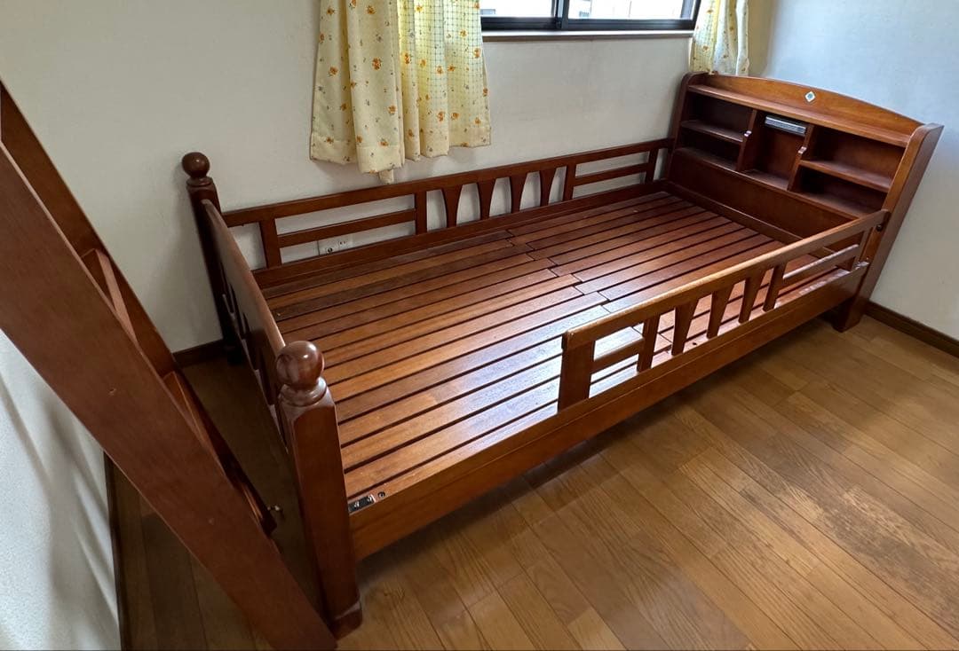 木製シングルスノコ　２段ベッド 組立説明書付き