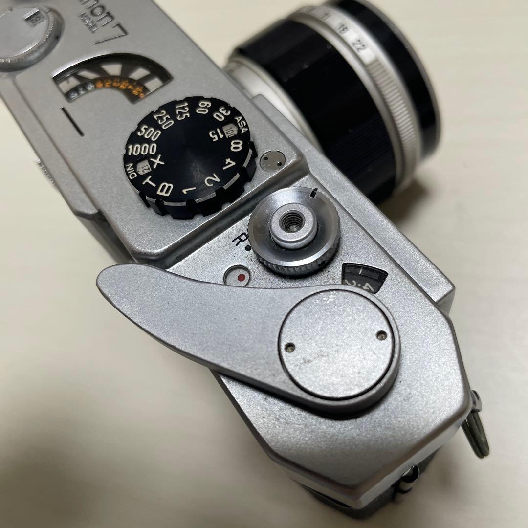 キャノン7 フィルムカメラ　Canon7 ヴィンテージ