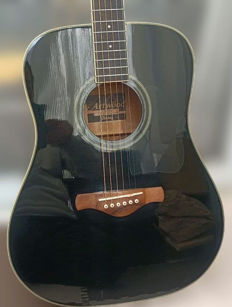 2/11迄更に値下げ！！希少ブラックIbanez AW70アコースティックギター