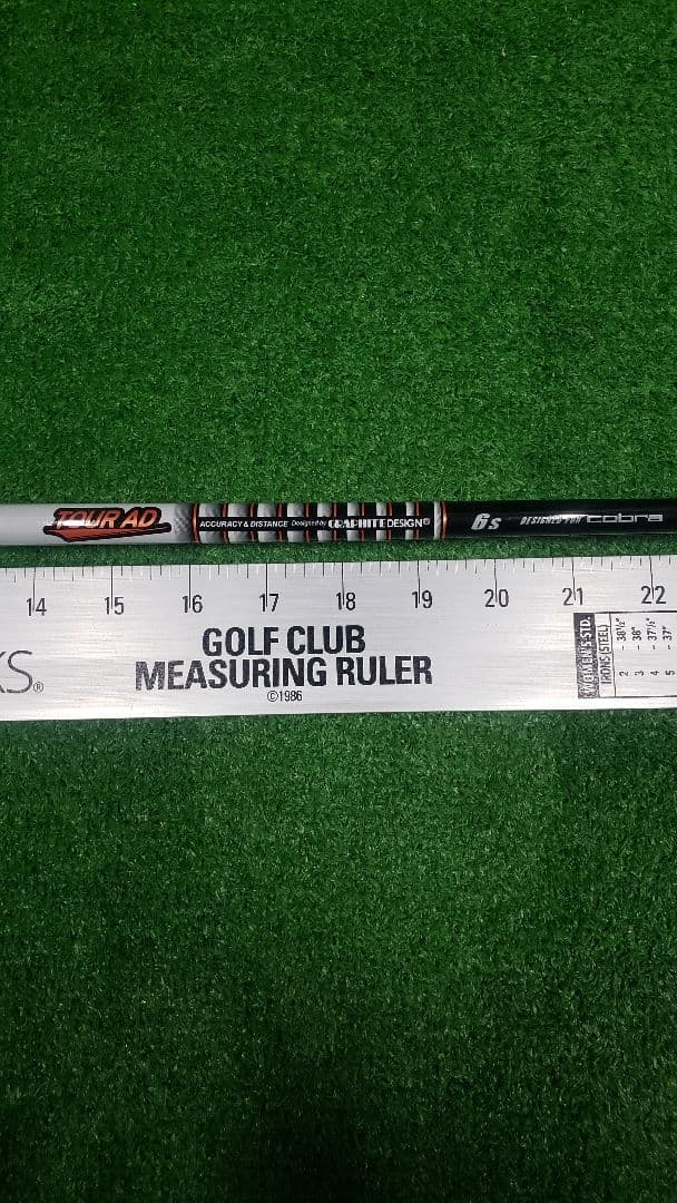 新品、未使用　コブラスリーブ付純正ツアーAD 3Wシャフト60S