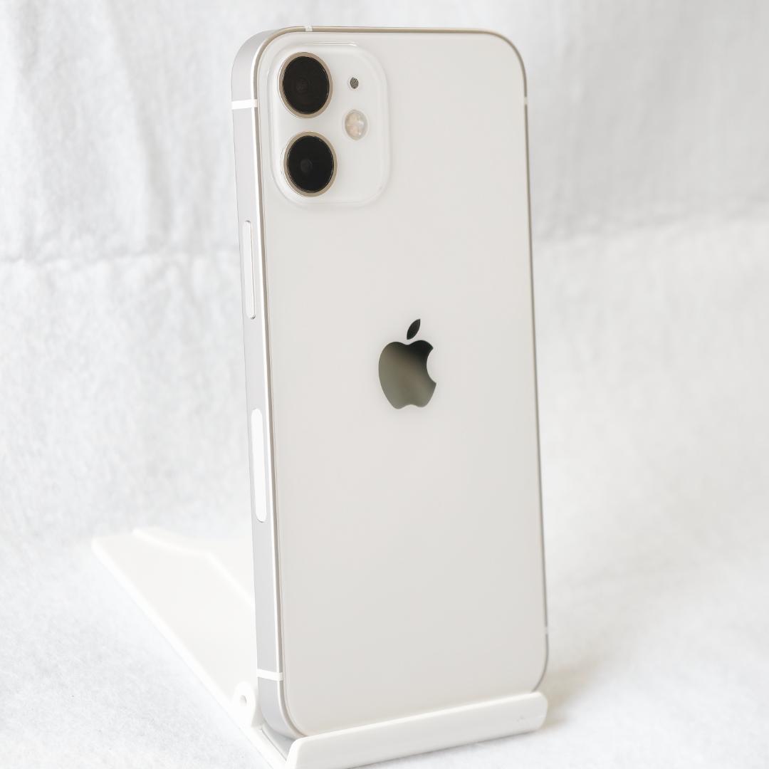 美品 電池100% iPhone 12 mini 256GB ホワイト 北米版