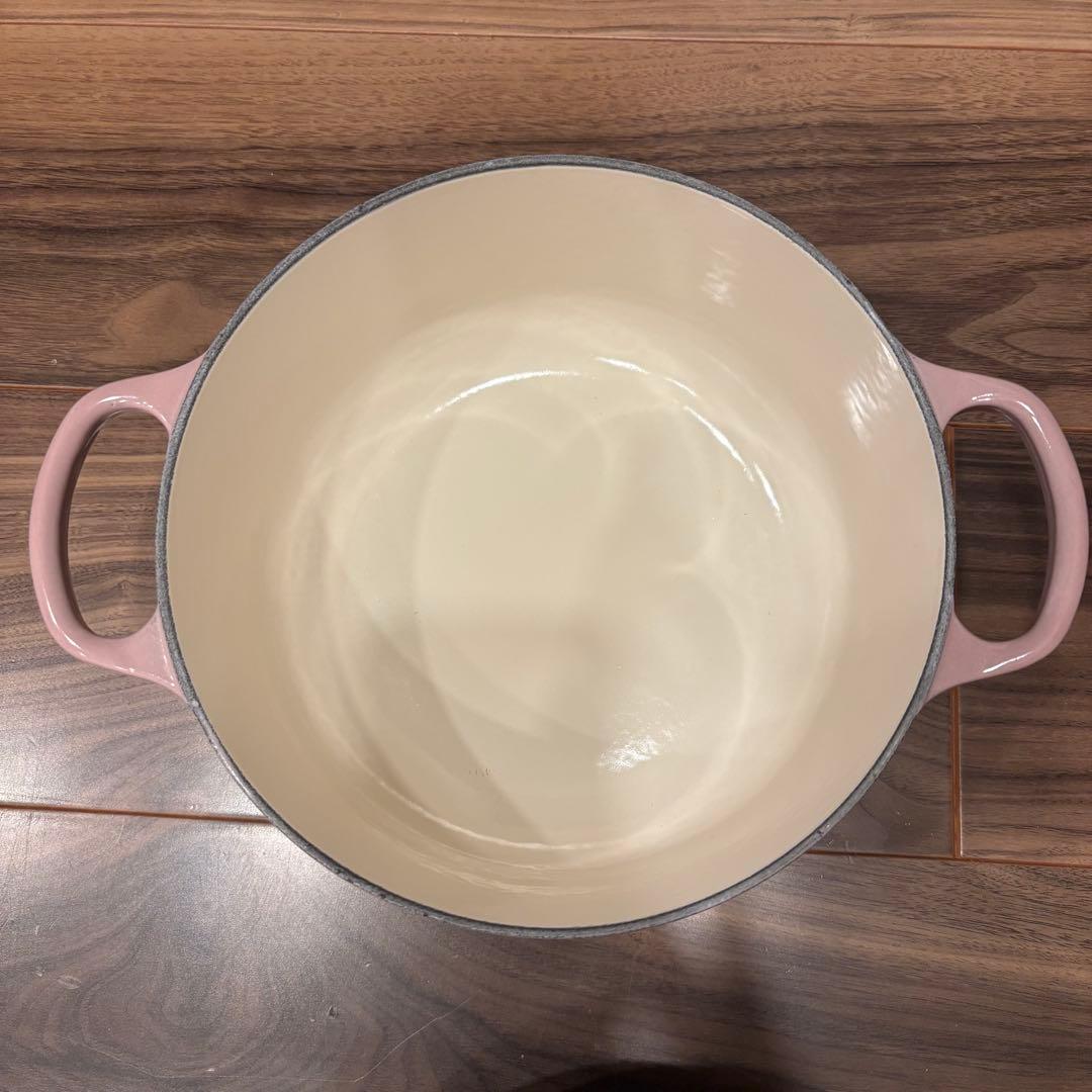 LE CREUSET ル・クルーゼ ピンク 両手鍋　20cm