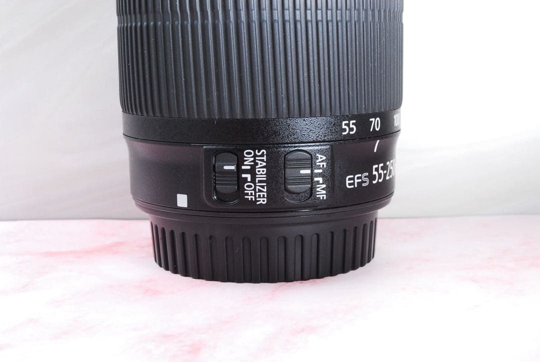美品✨Canon EF-S 55-250mm IS STM 高性能望遠レンズ