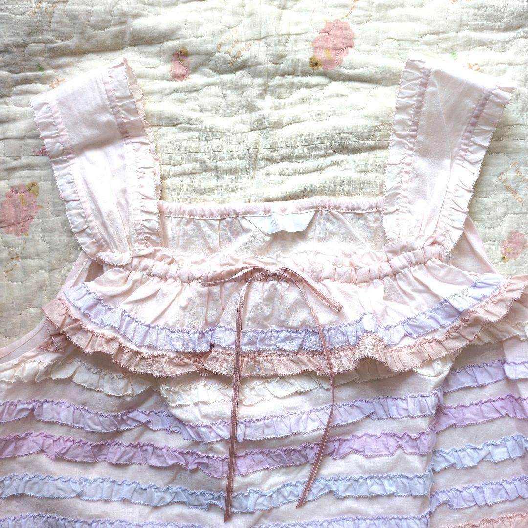 新品 ピンクハウス♥あじさいグラデーションフリルキャミソールブラウス 2025年