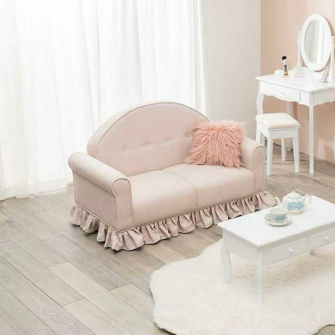 ロマプリ RomanticPrincess ピンク ソファ