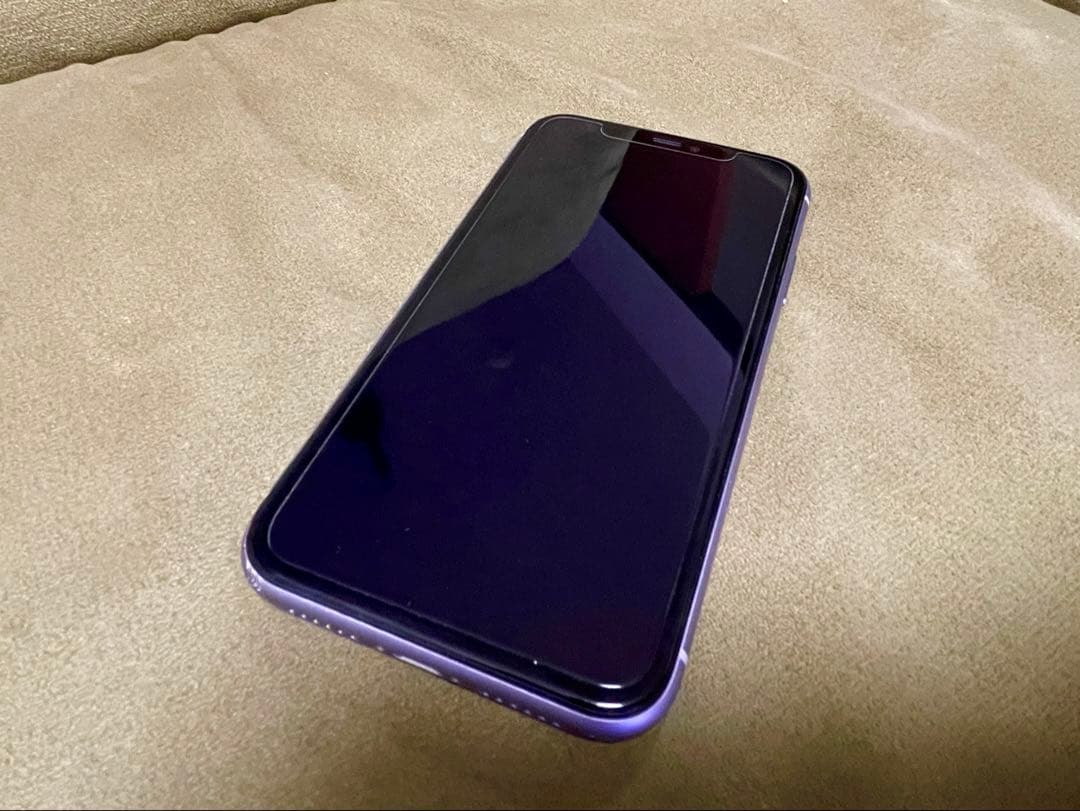 iPhone11 64GB Purple SIMフリー　パープル箱付き