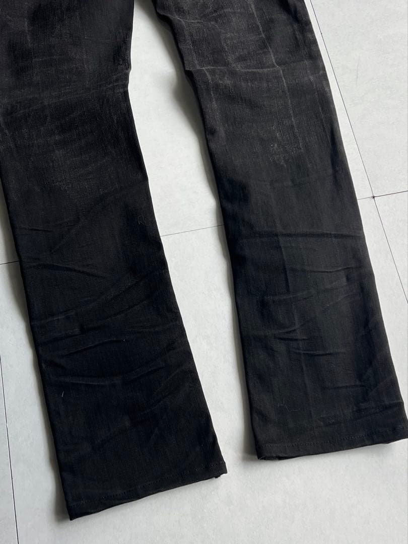 パンツ \"Pledge\" Damaged Slim Denim