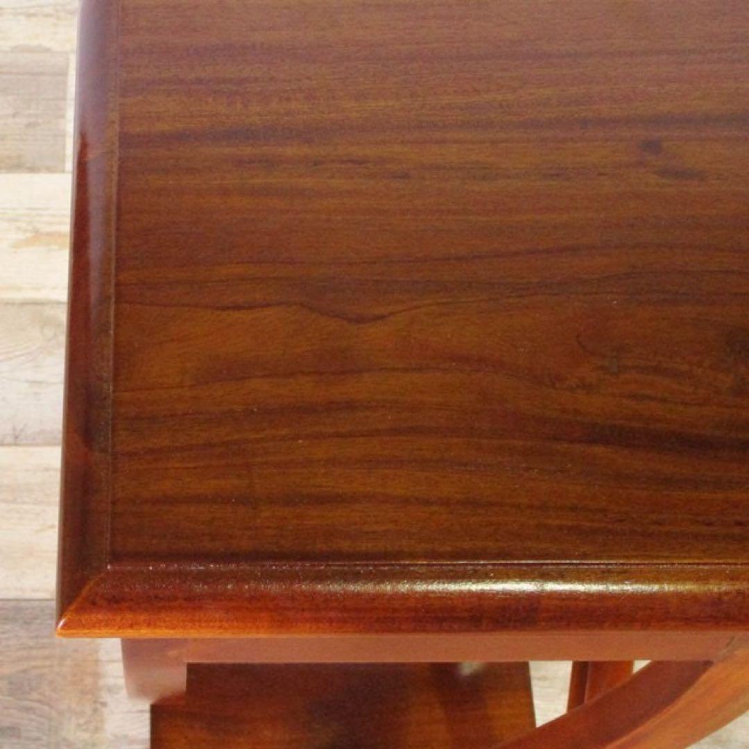 H新品 アジアン イニュルスタンド 花台 フラワースタンド 棚 電話台 花瓶置き