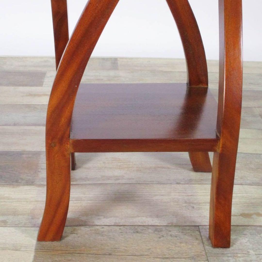 H新品 アジアン イニュルスタンド 花台 フラワースタンド 棚 電話台 花瓶置き