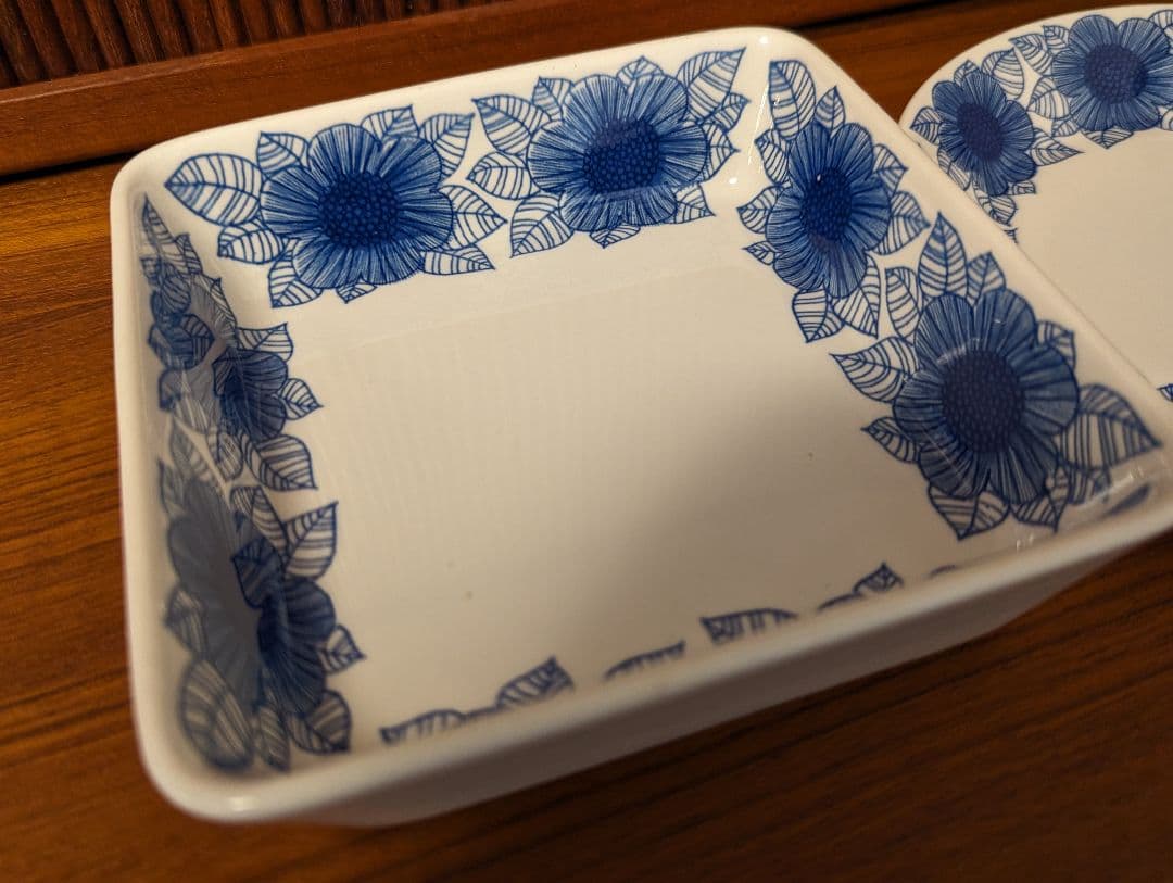 アラビア malva スクエア&プレート