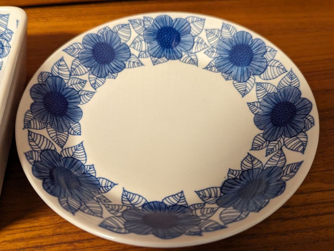 アラビア malva スクエア&プレート