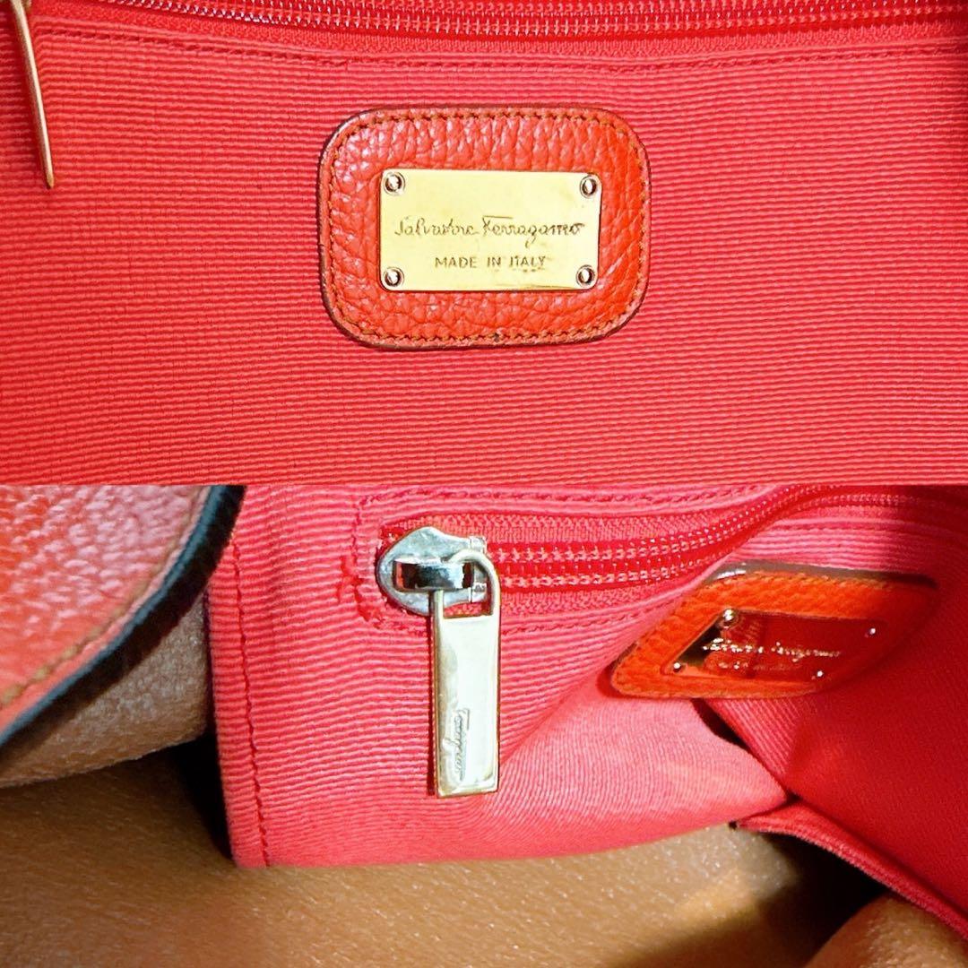 《格安》Ferragamo(フェラガモ)トートバッグ　大きめ　A4