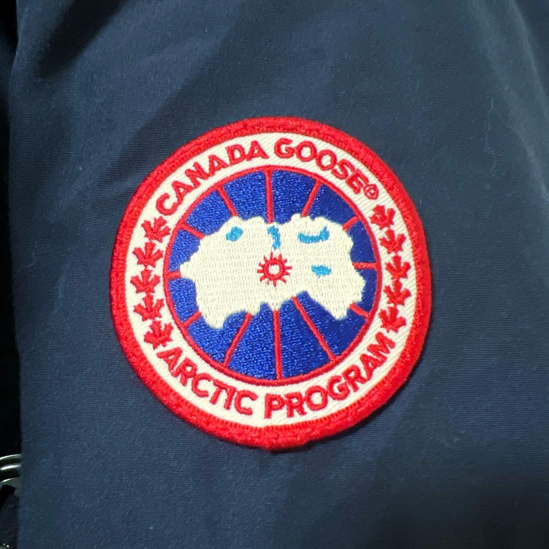 の*り様 カナダグース　バンフパーカ　ネイビー　M