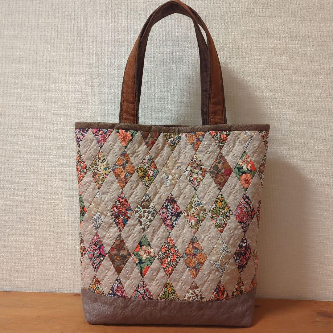ご注文品　✿リバティ✕パッチワーク✿　ハンドメイドバッグ　2点