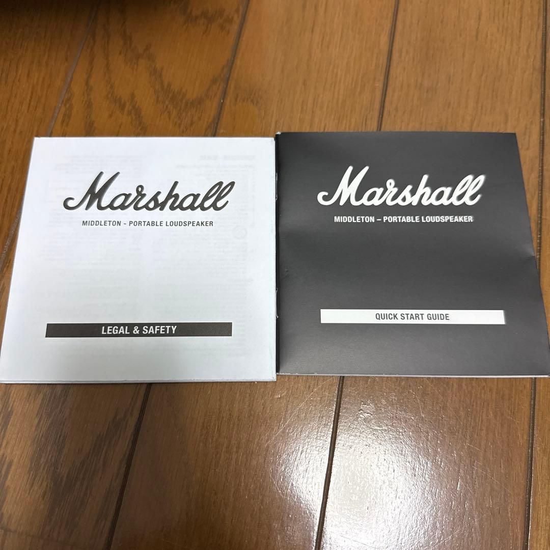 【箱付き美品】Marshall Middleton ワイヤレススピーカー