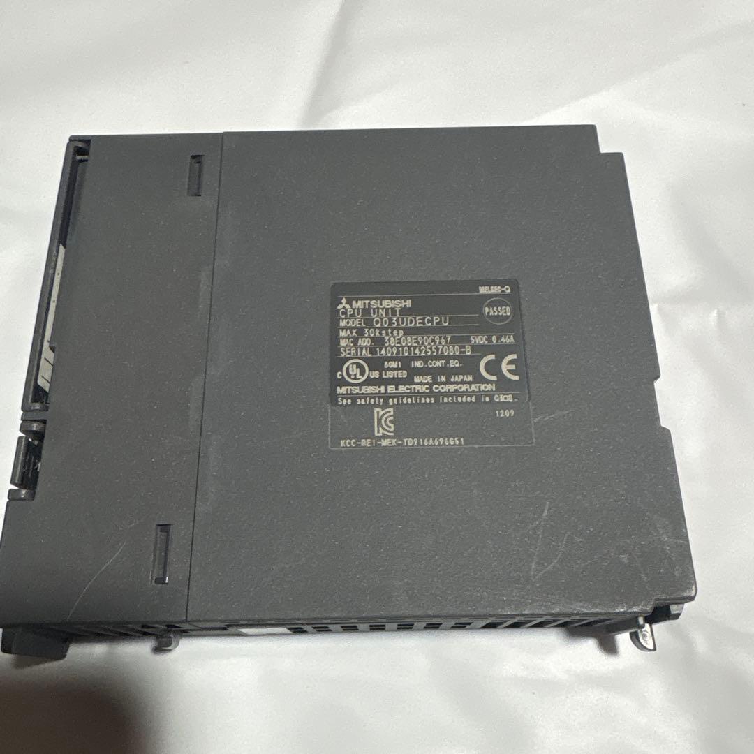三菱 シーケンサ Q03UDECPU 2台