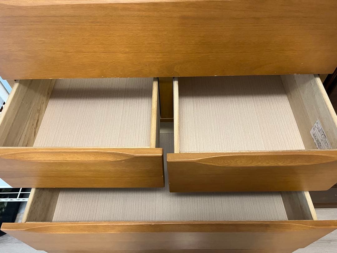 【最終値下げ】木製ハイチェスト　大正堂