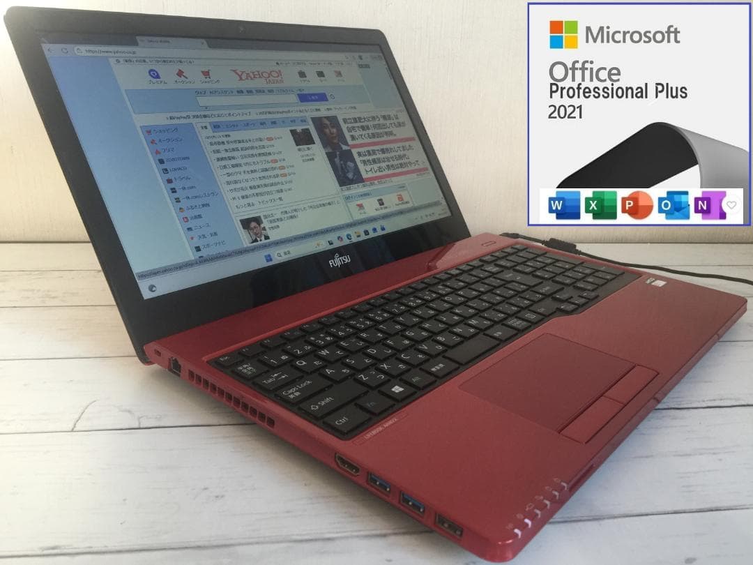 富士通 LIFEBOOK AH40/X 15.6型TFT液晶 フルサイズノート