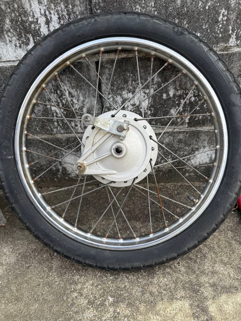 こ*☻様 純正 スーパーカブ 50cc 17インチ スポークホイール セット