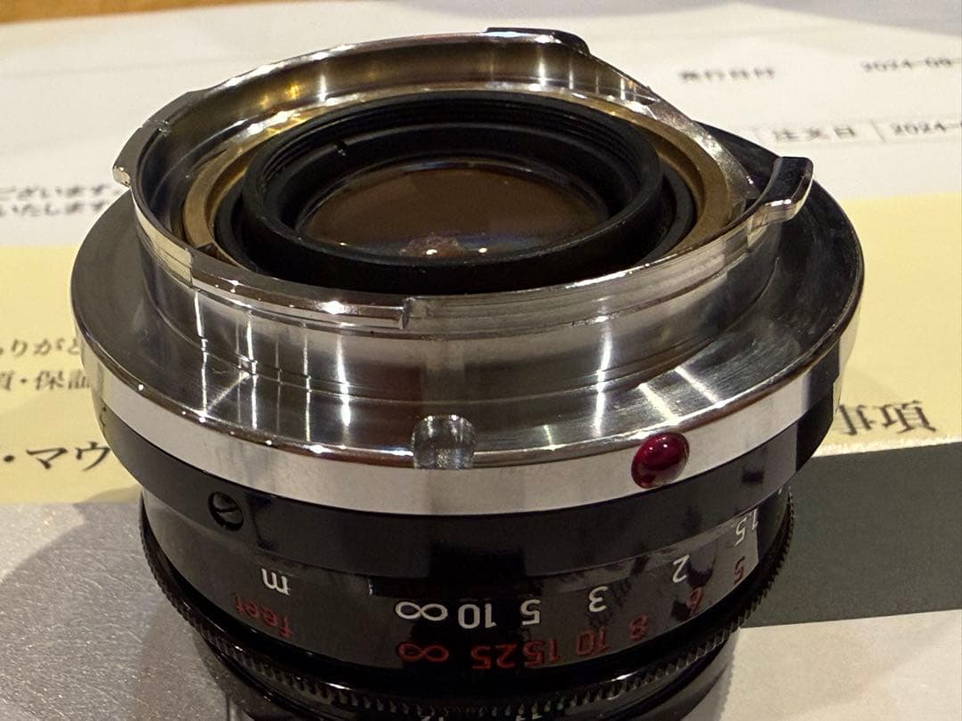 【世界限定100本】LIGHT LENS LAB 35mm f2 ピアノブラック