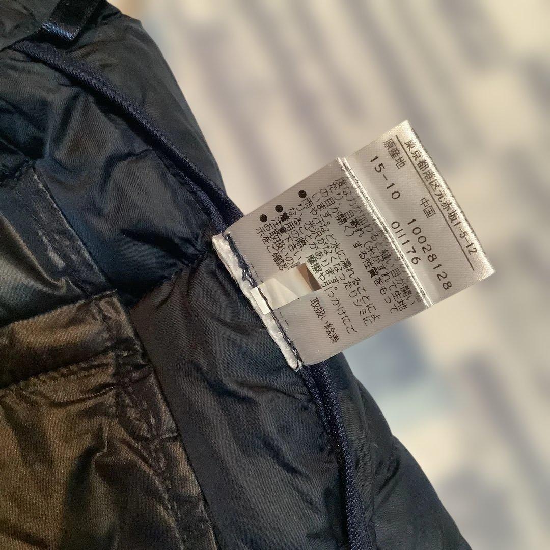 ブラック ダウンスカート レディース