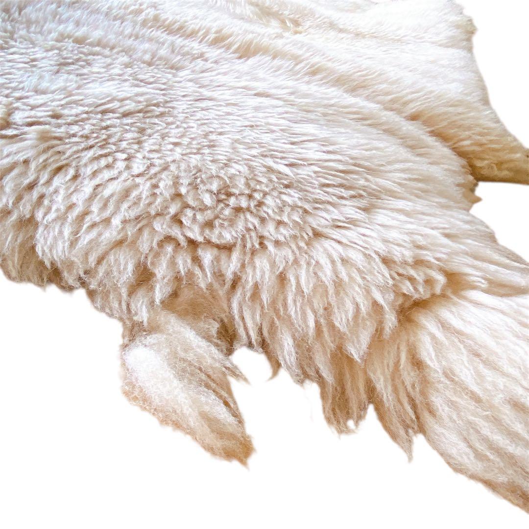 6B11 okuda 奥田 ムートンラグ ラグマット 約127×150cm