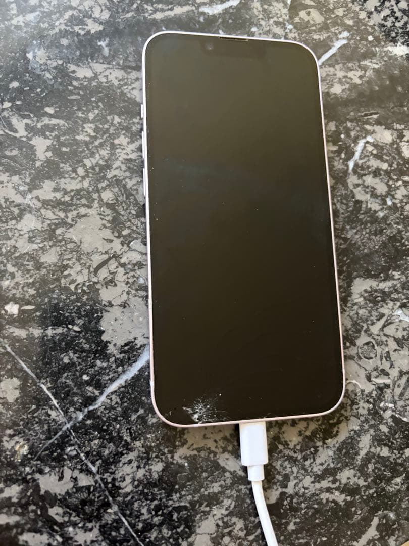 Apple iPhone 14パープル本体 正常動作　新品ケース付き