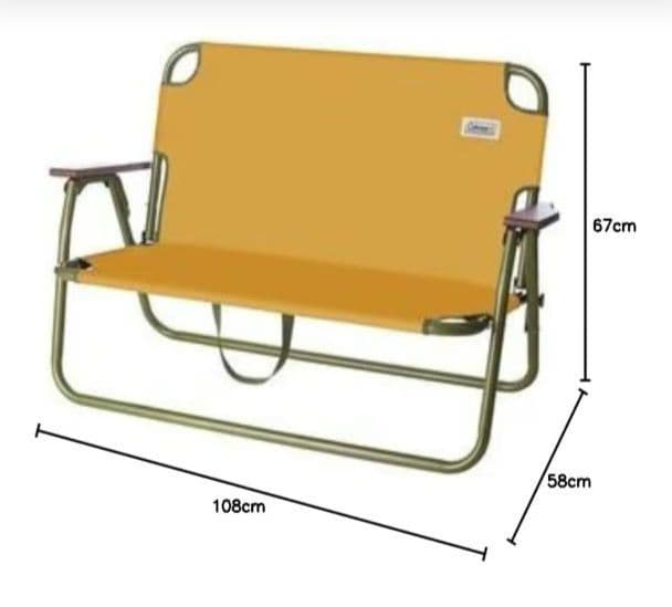 コールマン ファイアープレイス リラックス スフォールディングベンチ サンド