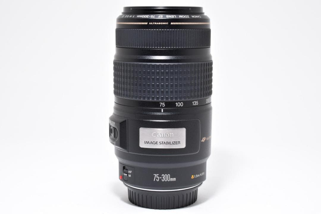 ■美品■キヤノン　Canon EF 75-300mm F4-5.6 IS USM