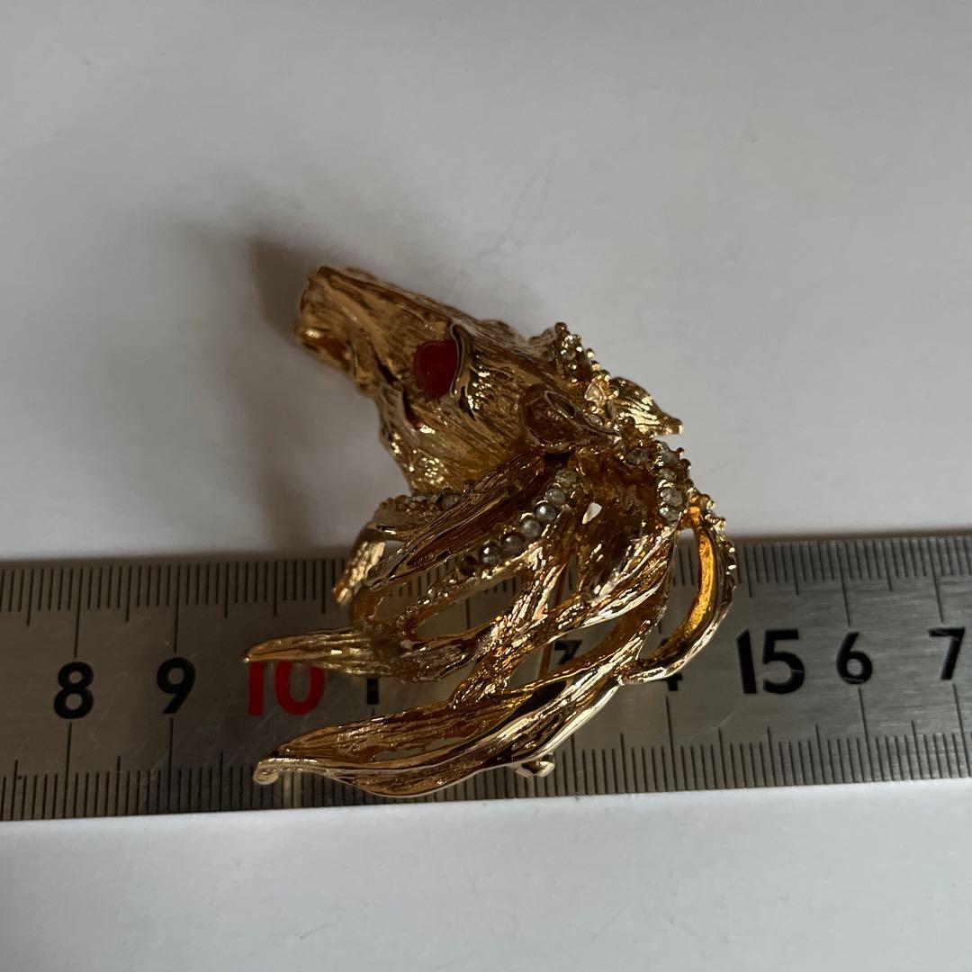 Christian Dior ブローチ　馬★R7.10.26