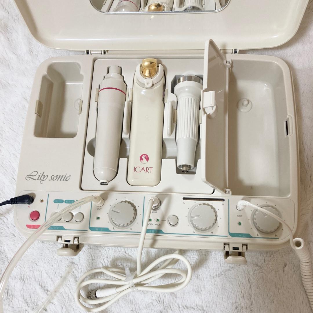 め*ん様 サミットインターナショナル　リリーソニック　超音波多機能美容器　美品