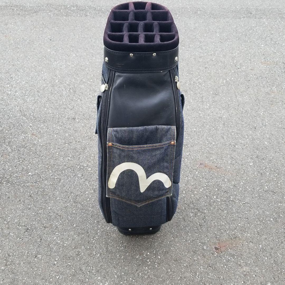 ヱビスキャディーバック　ジーパン生地