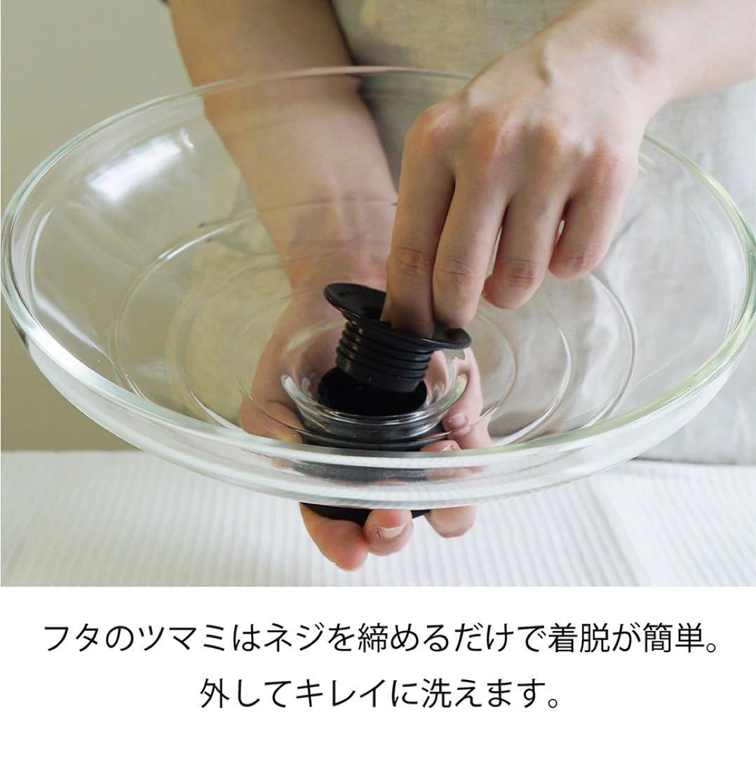 【新品未開封】HARIO フタがガラスの土鍋9号 ハリオ 日本製 ホワイト