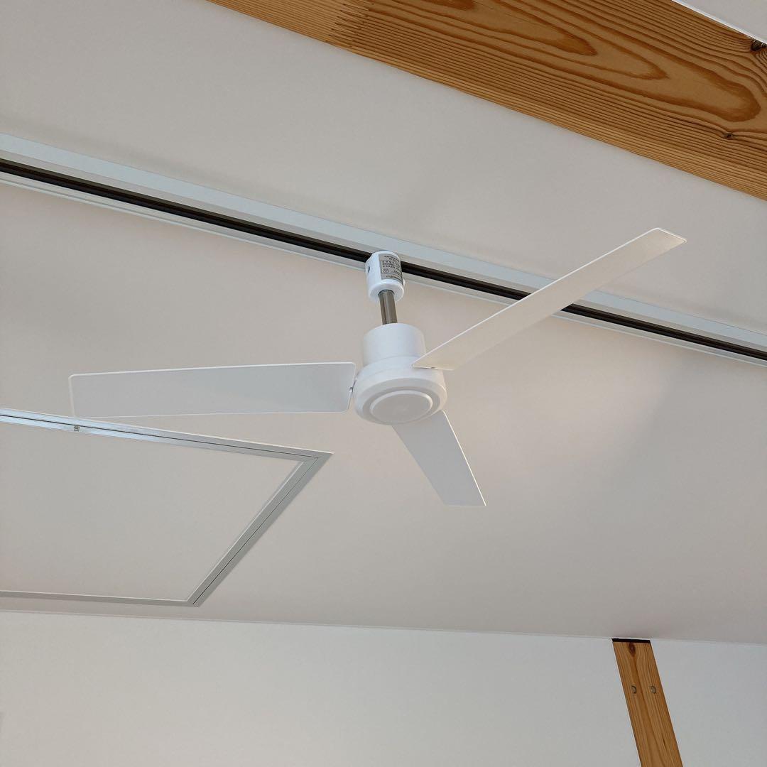 ダクトレール用 シーリングファン DUCTRAILFAN DC plus Φ50