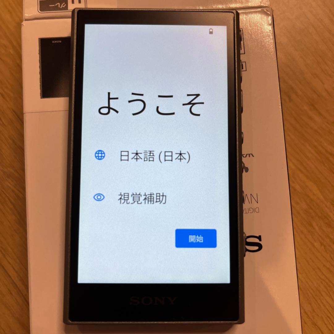 SONY NW-A306 DAP デジタルオーディオプレーヤー 32GB グレイ