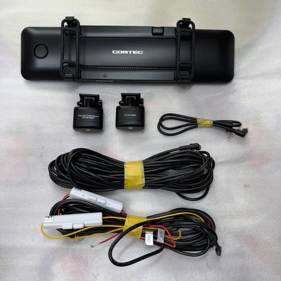 コムテック ドライブレコーダー ZDR038 中古品
