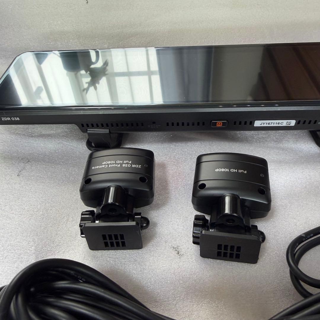 コムテック ドライブレコーダー ZDR038 中古品