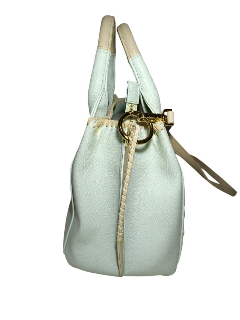 【新品未使用】サマンサタバサ　ウィンド サマタバトート(小) 　合皮　ミント