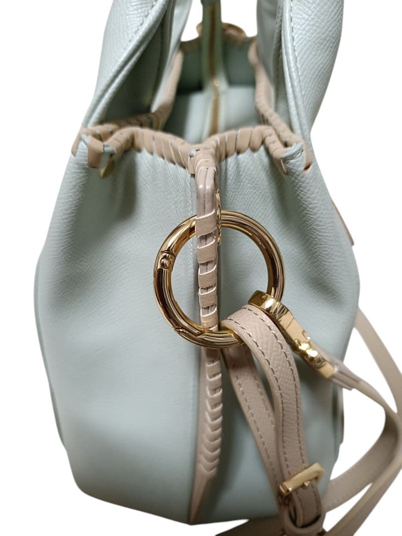 【新品未使用】サマンサタバサ　ウィンド サマタバトート(小) 　合皮　ミント