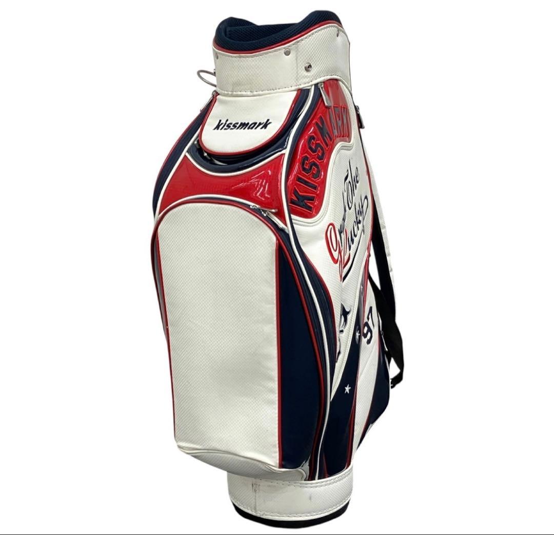 稀少品Kissmark Grab The Lucky 97 キャディバッグ9型