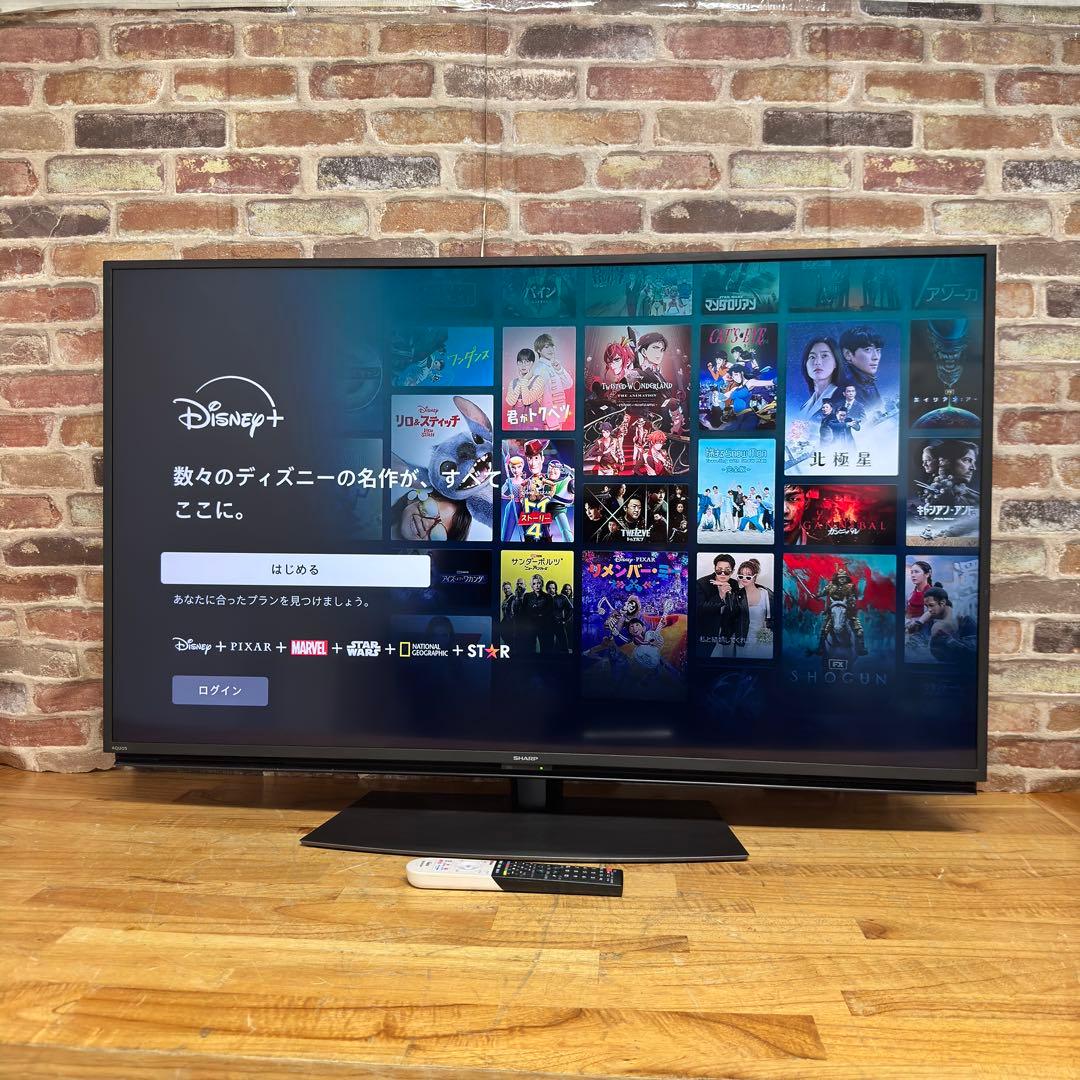 シャープ 50V型 4K 液晶テレビ AQUOS 4T-C50CN1 20年製