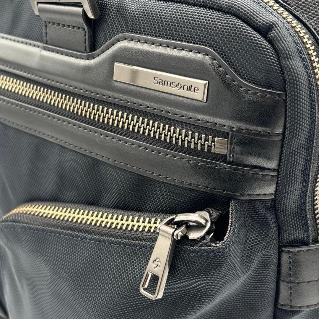 【美品】Samsonite 2way 拡張 ビジネスバッグ ブリーフケース 軽量