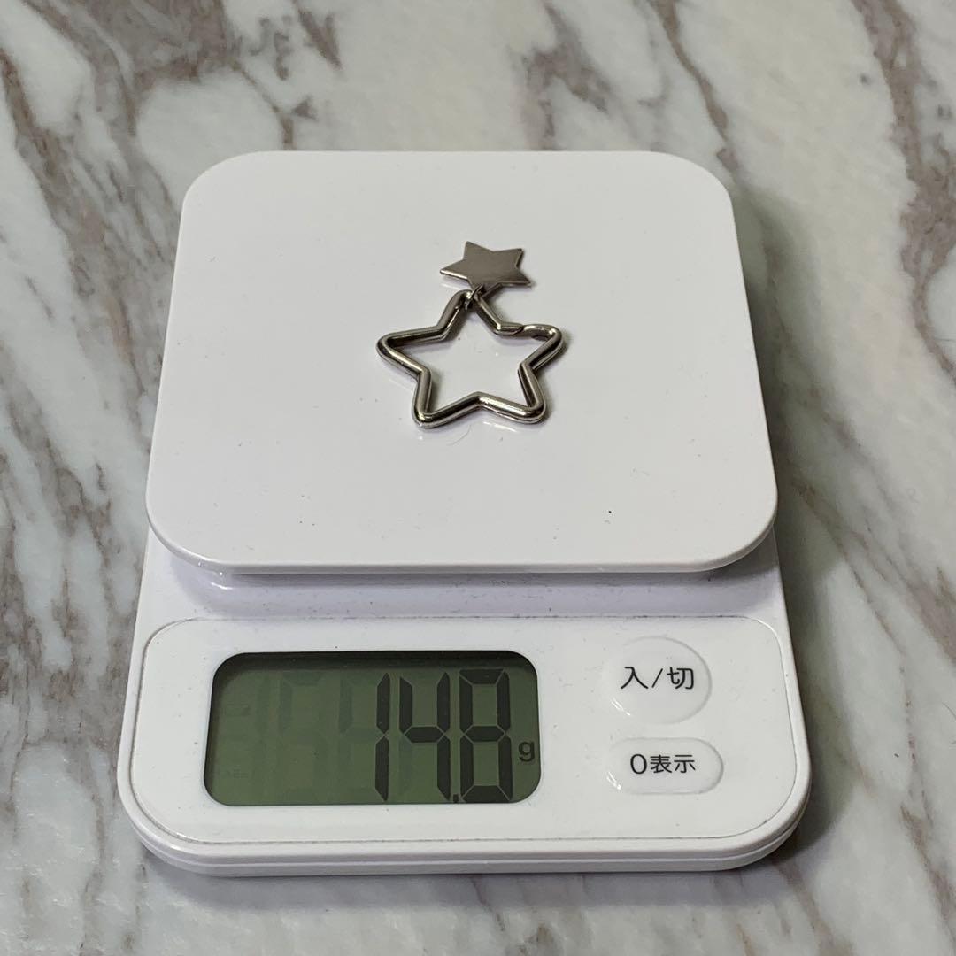 ティファニー キーリング シルバー925 刻印 スター 星 キーホルダー