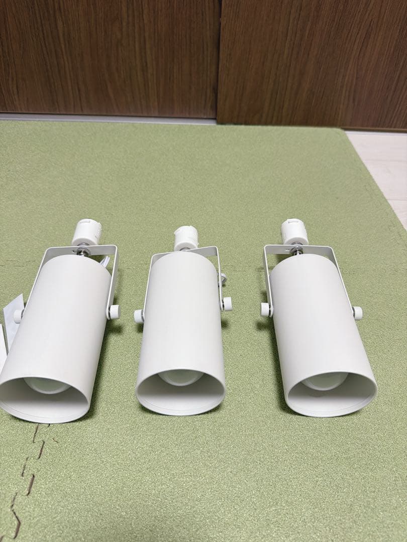 美品　無印良品　システムライト＋スポットライト